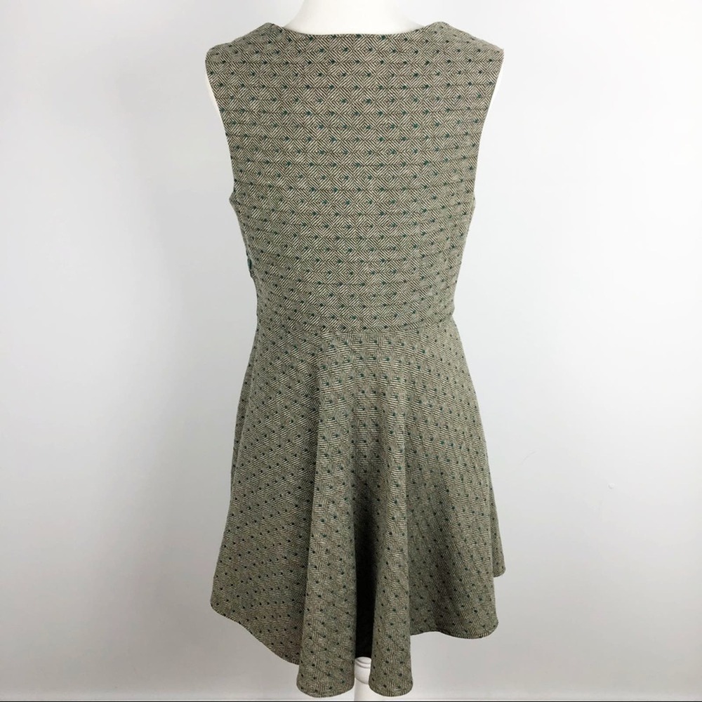 New Coconinno Vintage Berkeley Sleeveless Sweater Dress Size XL Green Wool - Picture 9 of 16